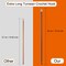 Crochet Hook Tunisian 10.0 mm, Aeelike Extra Long Afghan Hook Aluminum Durable for Beginners and Crochet Hooks Lovers,Tunisian Knitting Needles for Crocheting Blankets Scarves Bags Sweater